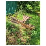 3 pt hitch mounted grader blade