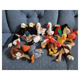 15 TY Bird Beanie Babies