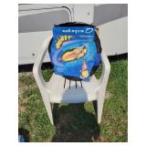 Plastic chair * pool.float