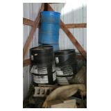 4 empty 55 gal barrels