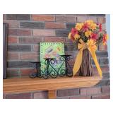 2- 3 pc candle sets + decor