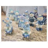 Blue snowman collection- 10;