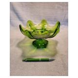 4' Viking Glass compote