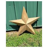 36' metal star