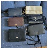 6 crossbody purses. 4 Buxton