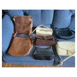 7 purses. Crossbody & shoulder