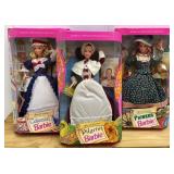 Pioneer, Pilgrim & Colonial Barbies