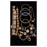 Bracelets and charms
