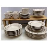 Longaberger Pottery Woven Traditions Red