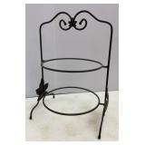 Longaberger Wrought Iron Pie Plate Stand