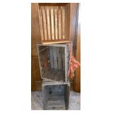 Antique & Modern Wooden Crates