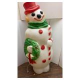 VTG Empire Blow Mold Snowman 47in tall