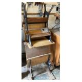 (2) Antique School Desks