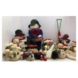 Seasonal Snowman Soft Decor
