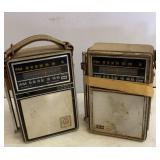 Vtg General Electric Portable Radios