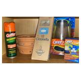 Citronella Candles & Mosquito Repellent