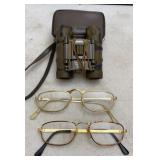 Tasco Binoculars & GF ring eyeglasses