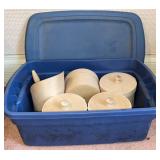Tote of Wood Canisters ready to Craft