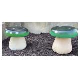 Plastic Weighted Toad Stools