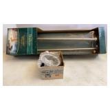 Double Towel Bar & Sink Basket/Strainer