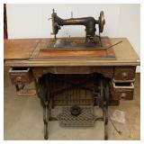 Antique Treadle Sewing Machine