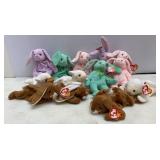 Ty Beanie Babies Rabbits & Lambs