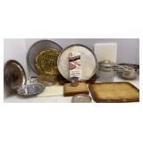 Pyrex, Cutting Boards, Aluminum Pizza Pans