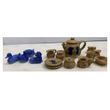 Miniature Sugar Loaf Stoneware Pottery Pieces