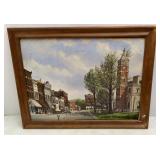 Harold Hancock Framed Print (some damage)