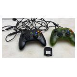 Xbox Game Controllers S & Memory Unit