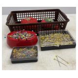 Quilting Pins & Magnetic Pin Holder