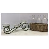 Propagation Bottles & Votive Candle Holders