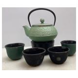 Cast Iron Japanese Tea Set