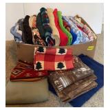 Large, Large Box Of Fleece Material