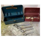 Metal Boxes & Adjustable Wrenches