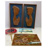 Carved Wood Art