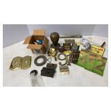 Antique Brass Door Stop, Door sets, Numbers