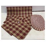 Longaberger Orchard Park Plaid Napkins