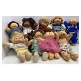 (9) Cabbage Patch Dolls