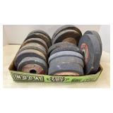 Flat of Bench Grinder Wheels