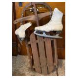 VTG Runner Sled & Ice Skates