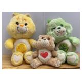 Care Bears Funshine, Tenderheart & Good Luck