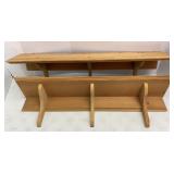 Pine Wall Mount Shelves 36x7x9