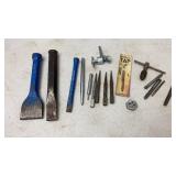 Chisels, Nail Sets, Chain Break, Tap & Dies