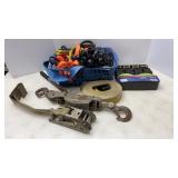 Cable Come-Along, Ratchet Straps & Tarp Tie-Downs