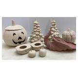 Un-Fired Clay Pieces