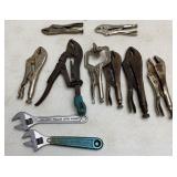 Vise Grips & Adjustable Wrenches