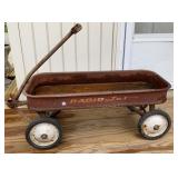Vtg Radio Jet Metal Wagon