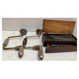 Vtg Stanley Braces & Bits