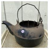 Cast Iron Tea Pot Plant holder